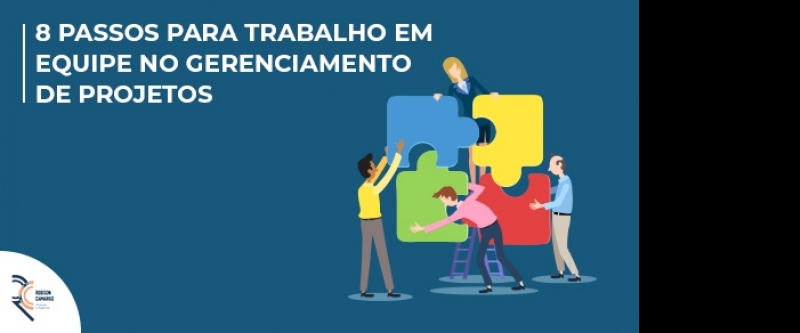 8 passos para trabalho em equipe no gerenciamento de projetos